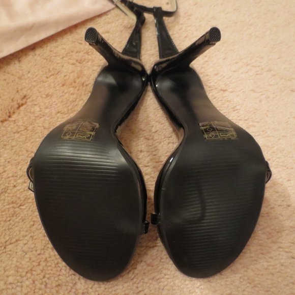 BOTINELLI Black Thin Strap Heels - Picture 7 of 7